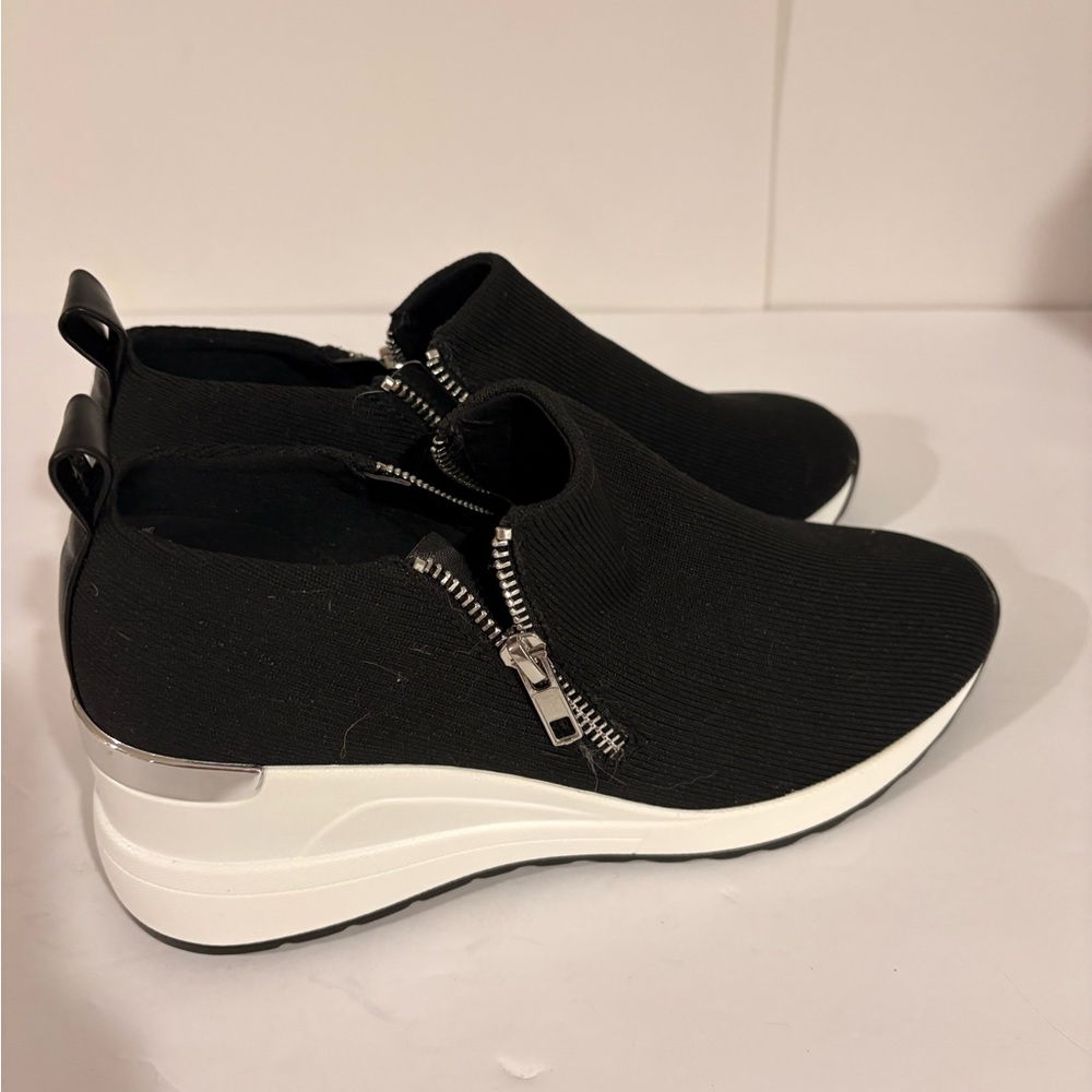 Mix No 6 Women's Talanie Wedge Sneakers, Black, Size 7